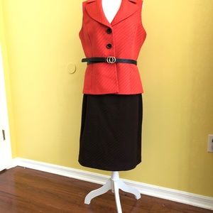 Tahari ASL Skirt Suit